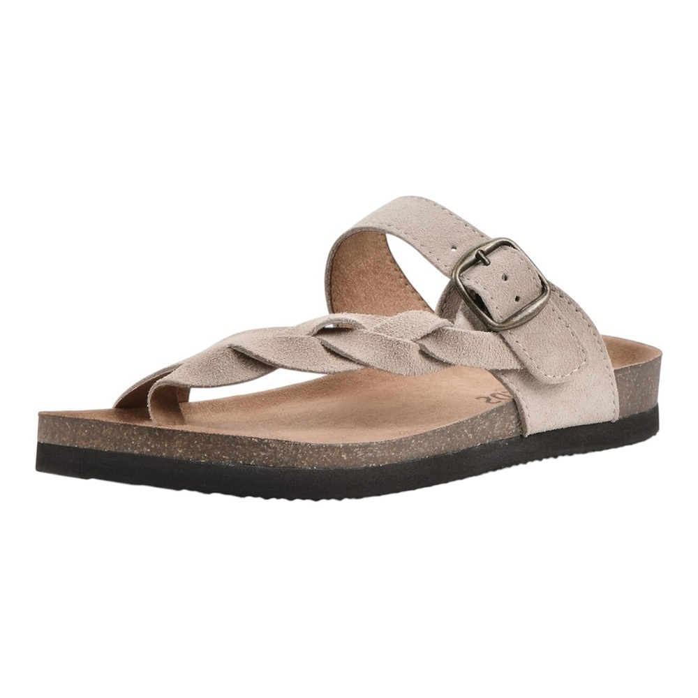 WHITE MOUNTAIN Women's Crawford Flat Sandal